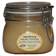 Alaska Wild Honey ~ Spun 24 oz